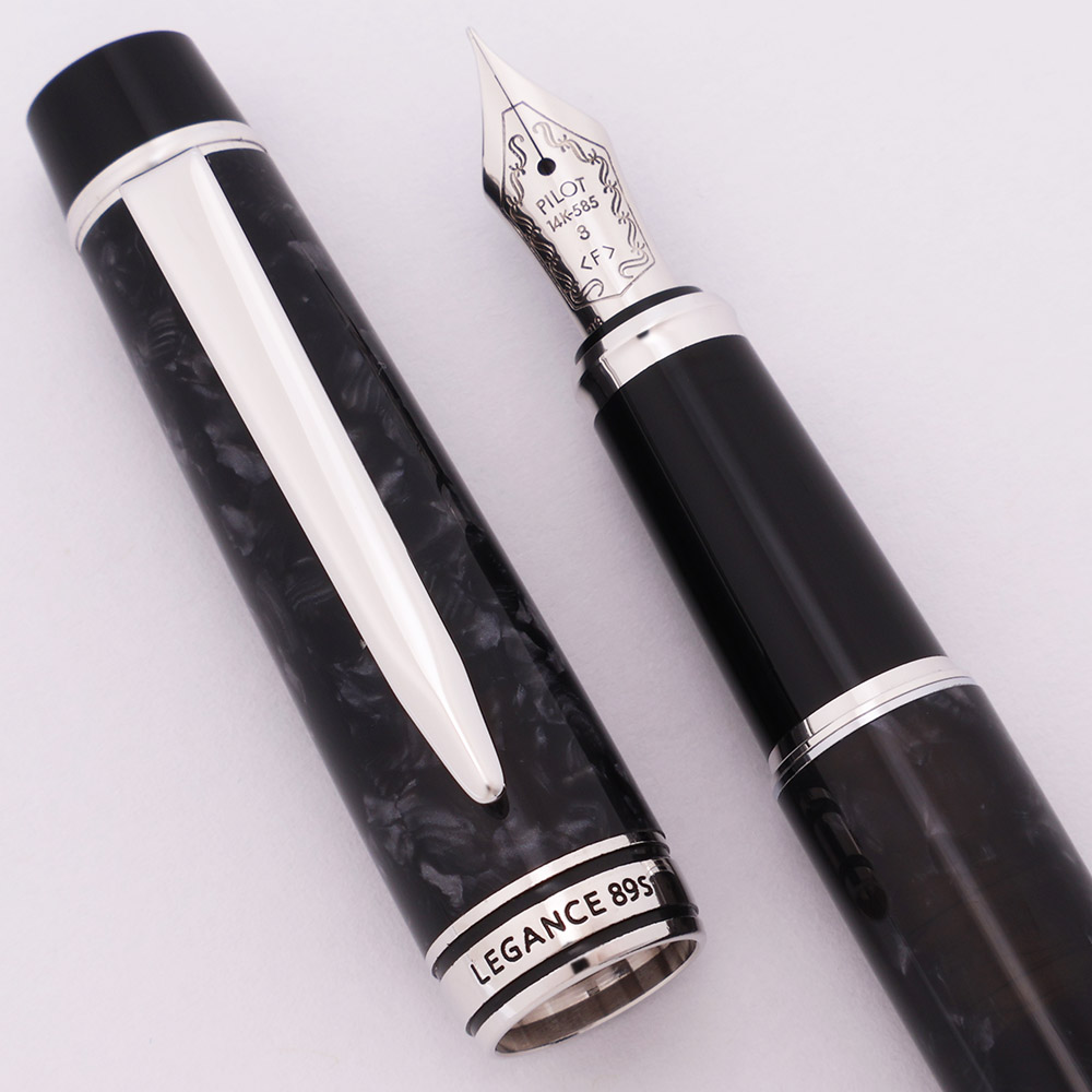 Pilot Legance 89s Fountain Pen (2013) - Grey Marbled Resin